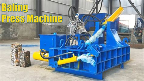 sheet metal baler|scrap metal baler surplus.